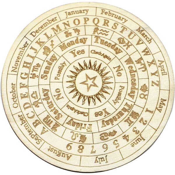 WoodArt	-	Astrology board with symbols